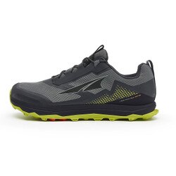 Altra Lone Peak All Weather Low Shoe Men's in Grey and Lime